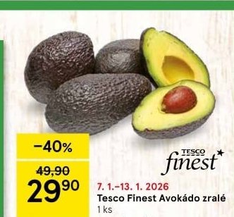 Tesco Finest Avokádo zralé