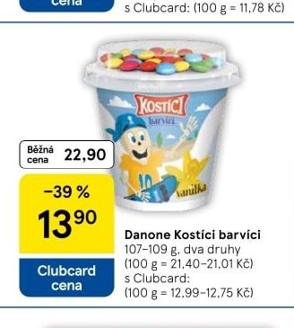Danone Kostíci barvíci 107-109 g