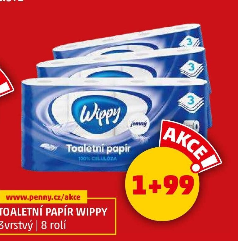 Toaletní papír Wippy