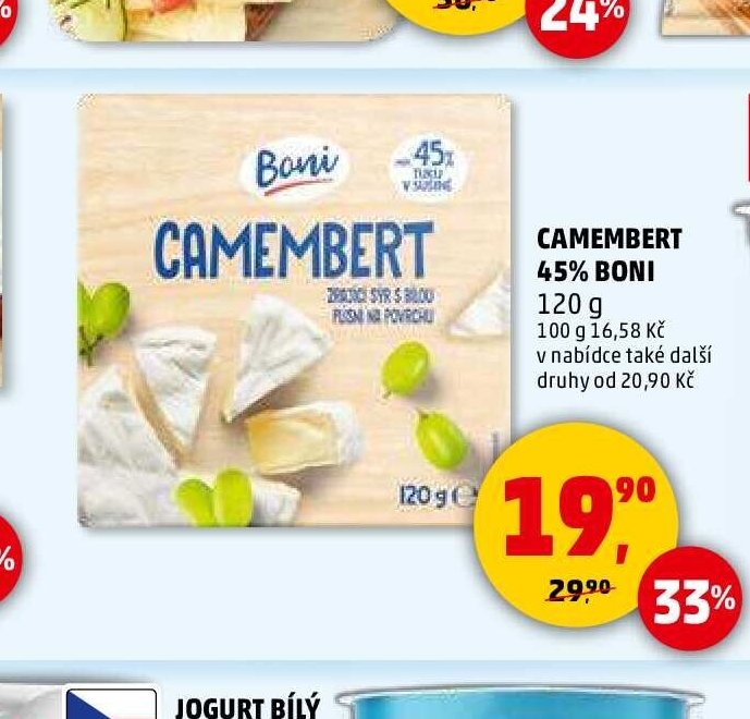 CAMEMBERT 45% BONI
