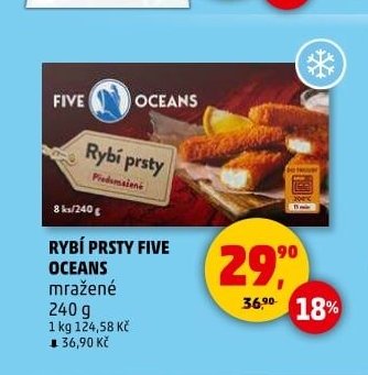 RYBÍ PRSTY FIVE OCEANS mražené 240 g