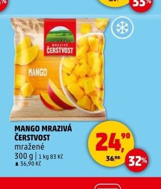 MANGO MRAZIVÁ ČERSTVOST mražené 300 g