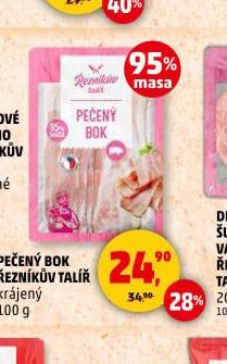 PEČENÝ BOK ŘEZNÍKŮV TALÍŘ 100 g