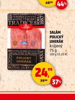 SALÁM POLICKÝ UHERÁK 75 g