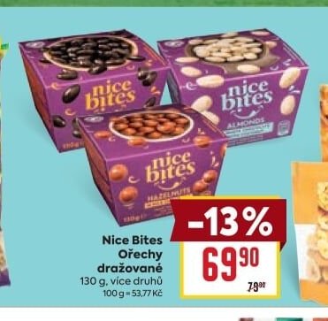 Nice Bites Ořechy dražované