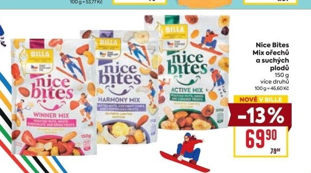 Nice Bites Mix ořechů a suchých plodů