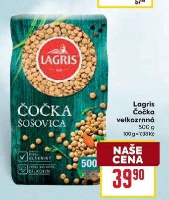 Lagris Čočka velkozrnná - BILLA akcniletaky.com