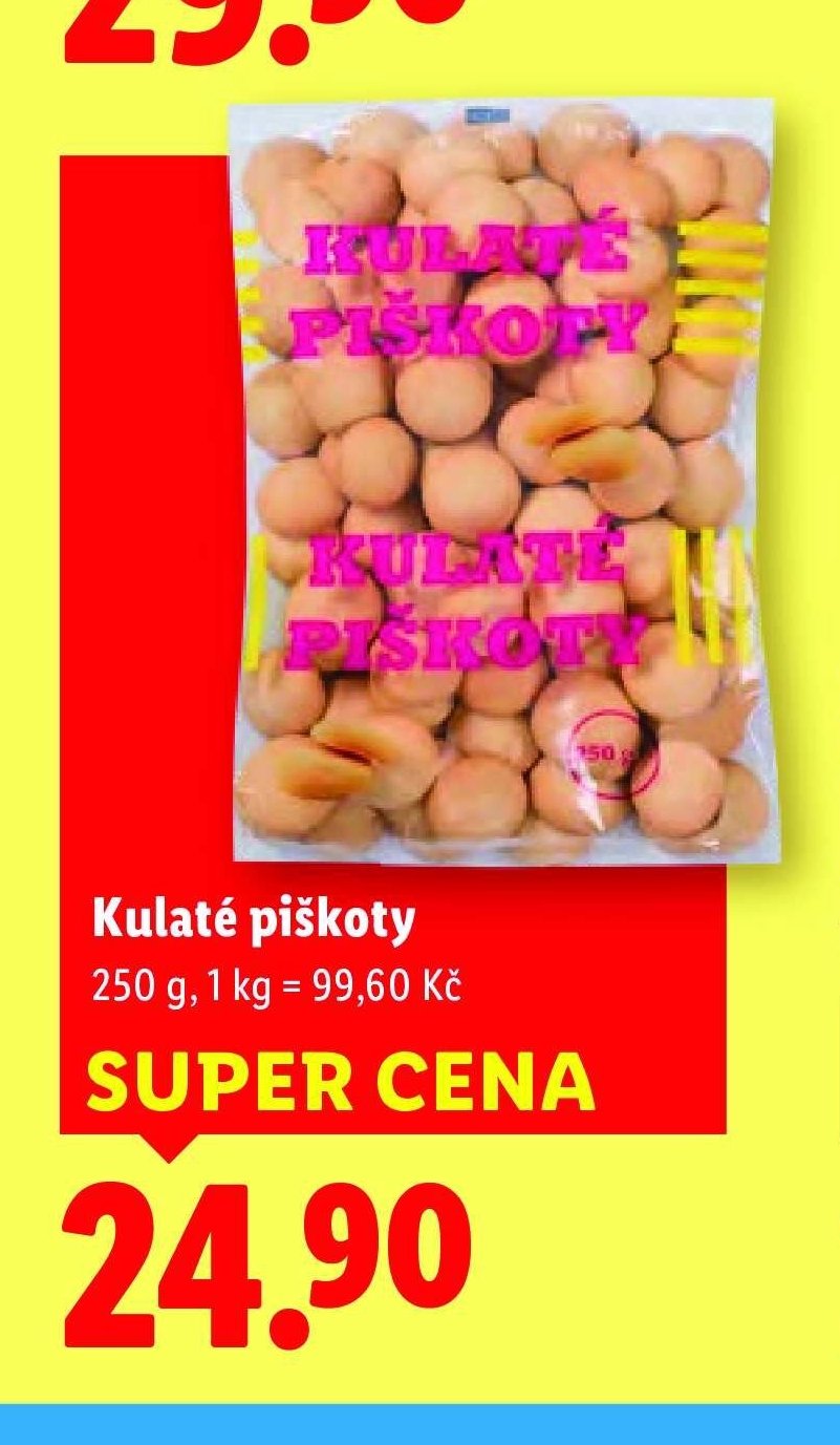 Kulaté piškoty