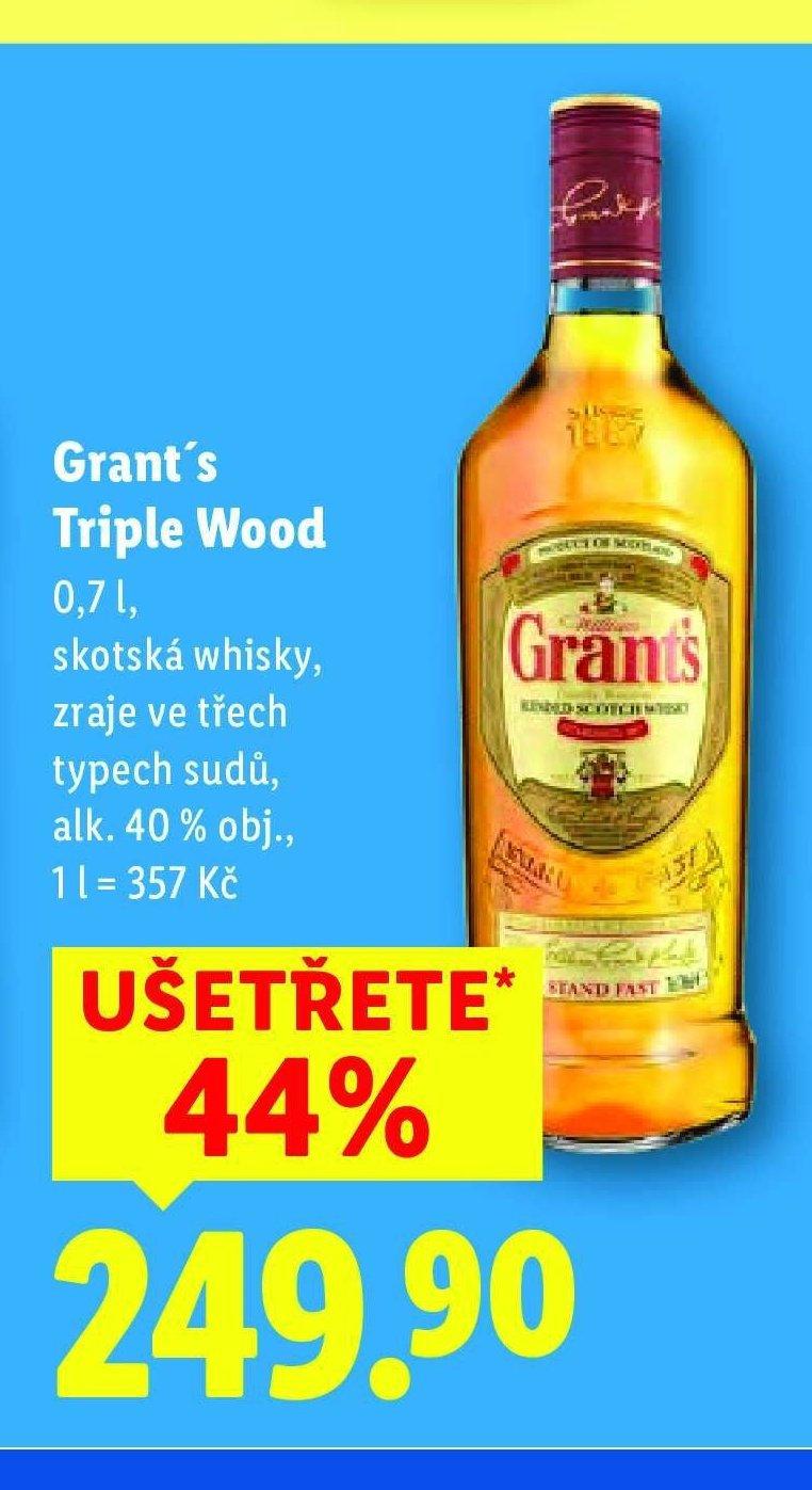 Grant's Triple Wood 0,7 l
