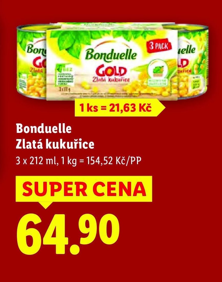 Bonduelle Zlatá kukuřice