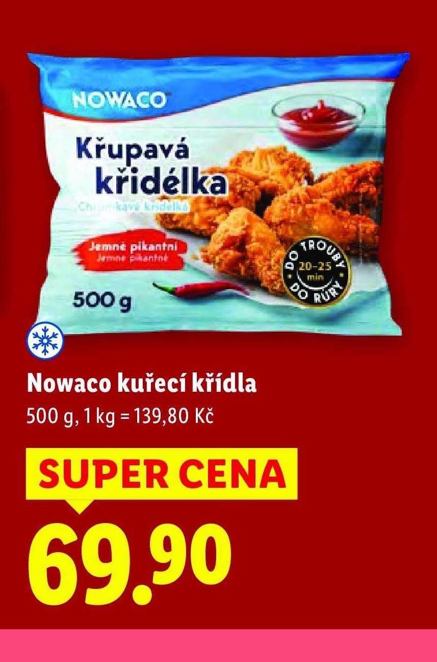 Nowaco kuřecí křídla