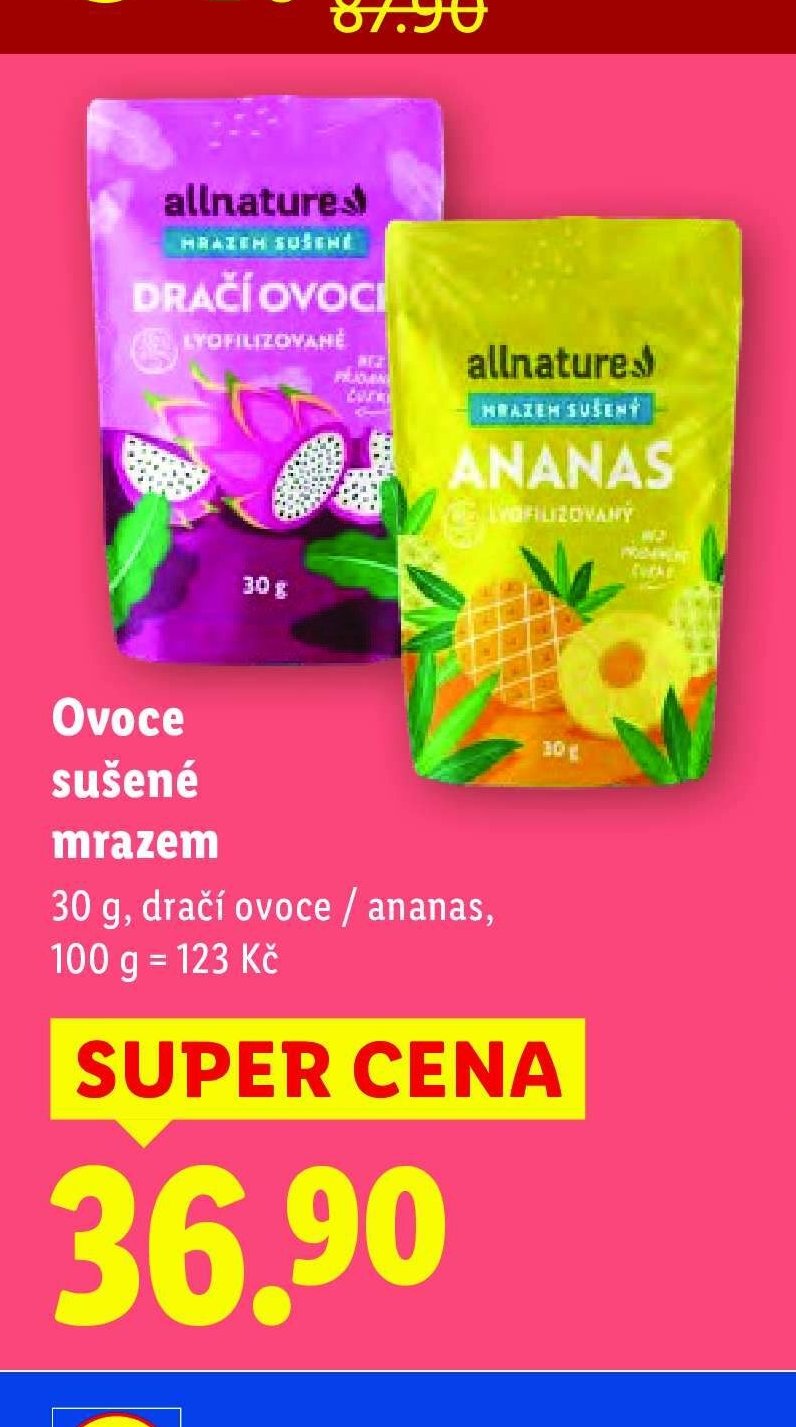 Ovoce sušené mrazem