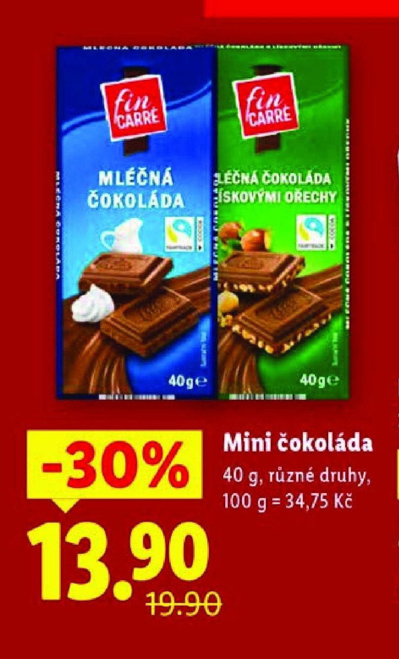 Mini čokoláda