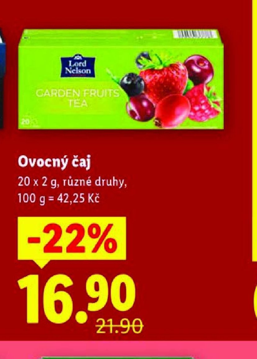 Ovocný čaj