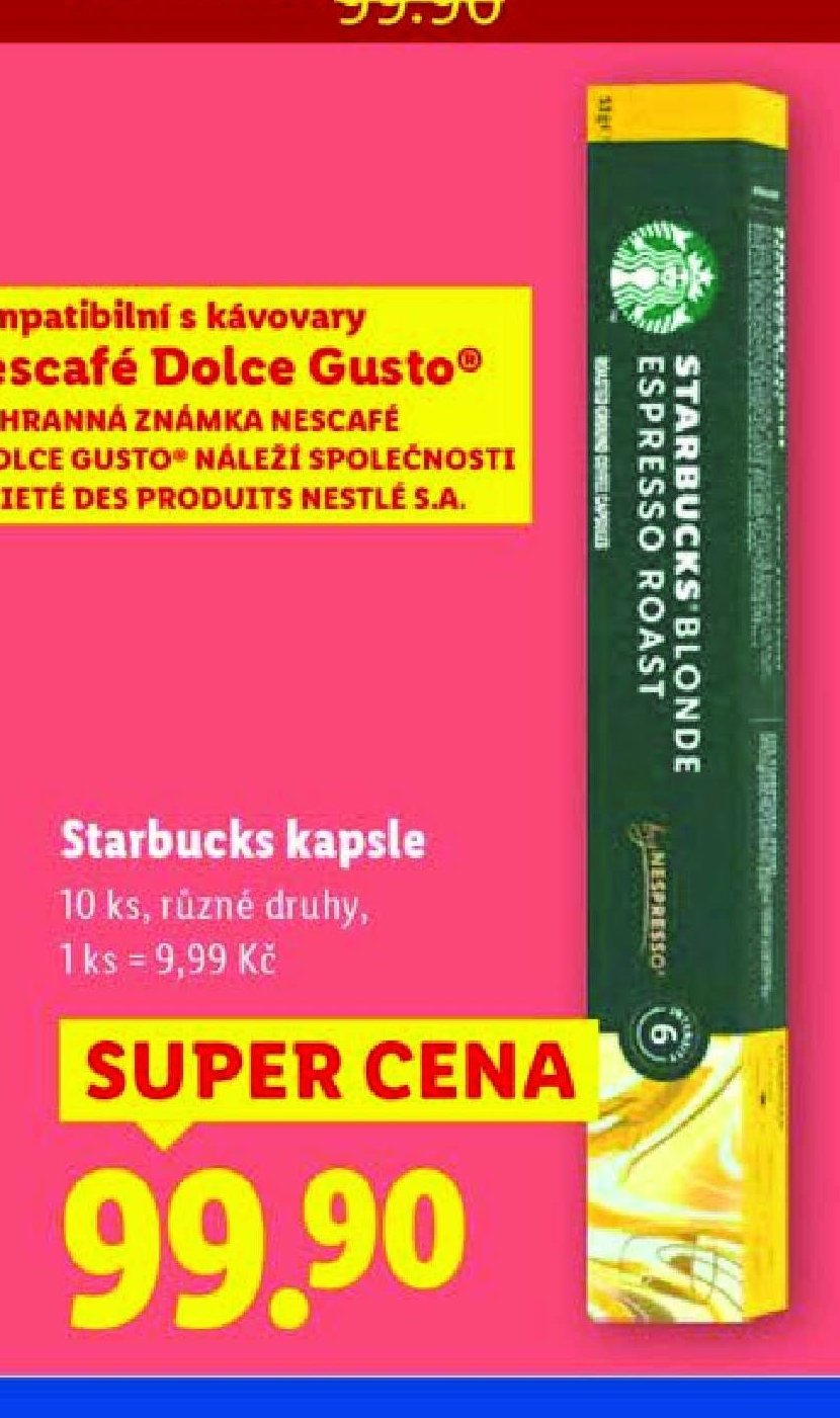 Starbucks kapsle