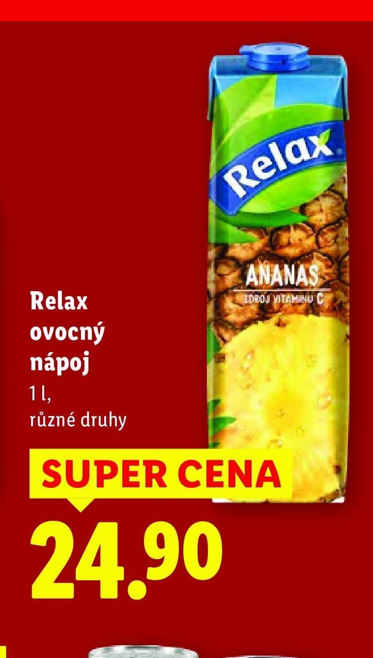 Relax ovocný nápoj