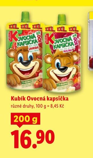 Kubík Ovocná kapsička