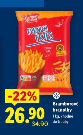 Bramborové hranolky