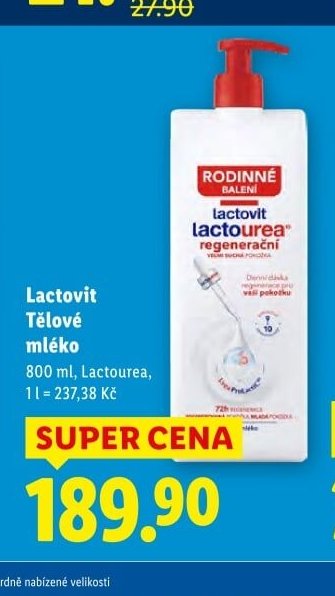 Lactovit Tělové mléko