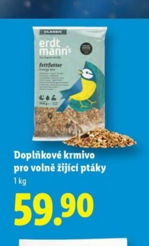 Doplňkové krmivo pro volně žijící ptáky - Lidl akcniletaky.com