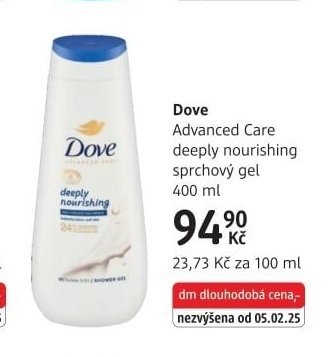 Dove Advanced Care sprchový gel