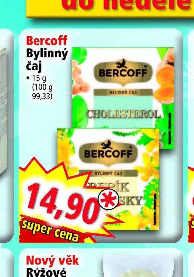 Bercoff Bylinný čaj