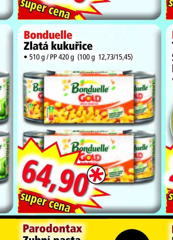 Bonduelle Zlatá kukuřice