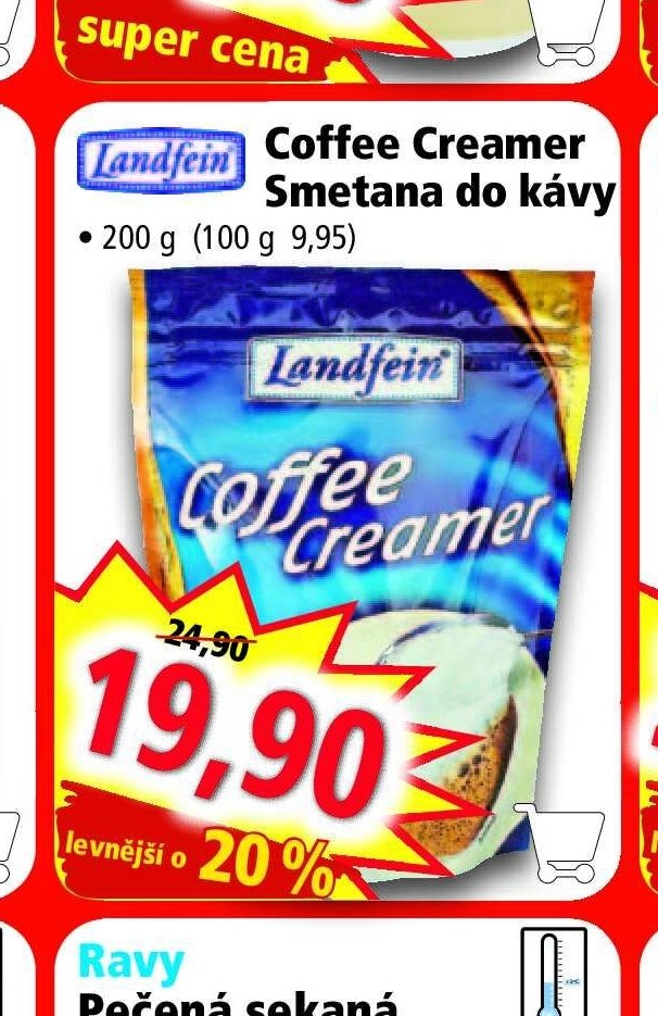 Landfein Coffee Creamer Smetana do kávy