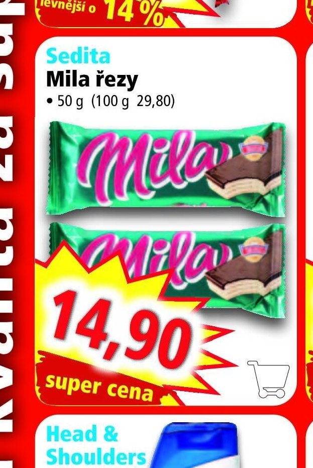 Sedita Mila řezy