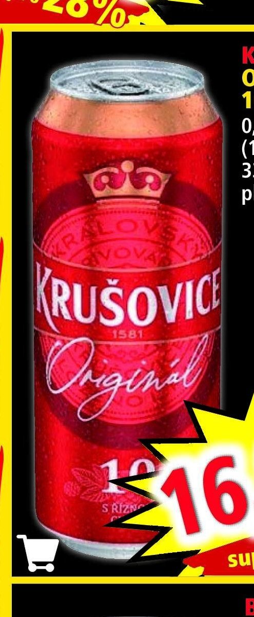 Krušovice Originál 10 0,5 l - Norma akcniletaky.com