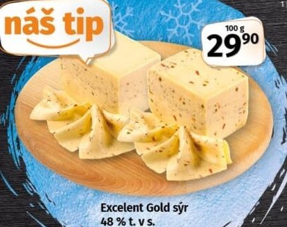 Excelent Gold sýr