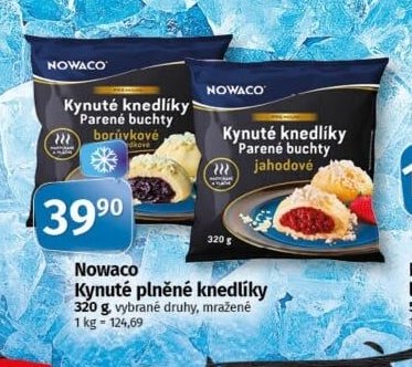 Nowaco Kynuté plněné knedlíky