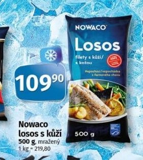 Nowaco losos s kůží