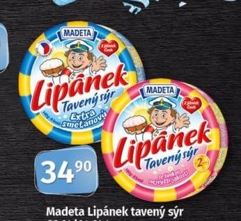 Madeta Lipánek tavený sýr