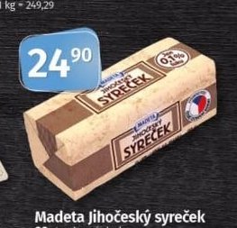 Madeta Jihočeský syreček