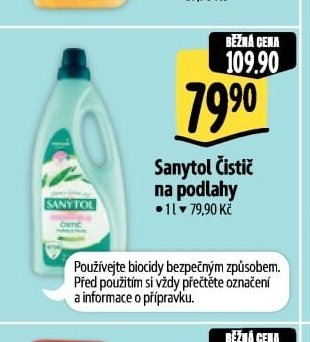 Sanytol Čistič na podlahy