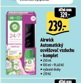 Airwick Automatický osvěžovač vzduchu - komplet