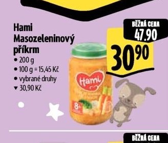 Hami Masozeleninový příkrm