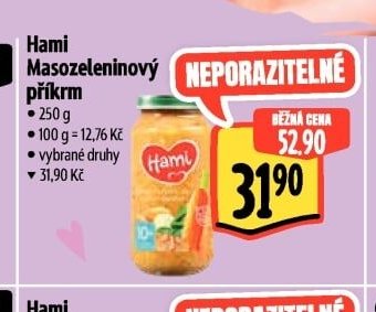 Hami Masozeleninový příkrm