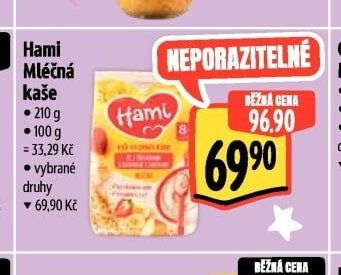 Hami mléčná kaše