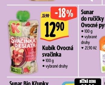 Kubík Ovocná svačinka - Albert akcniletaky.com