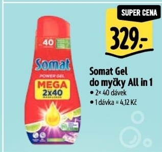 Gel do myčky All in 1 Somat