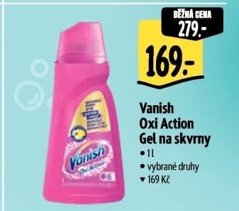 Odstraňovač skvrn gelový Vanish Oxi Action
