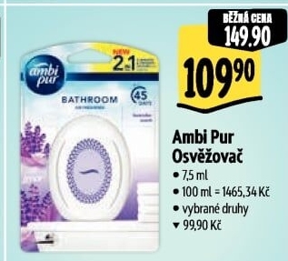 Osvěžovač vzduchu Bathroom Ambi Pur