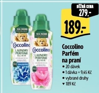 Parfém na prádlo Coccolino