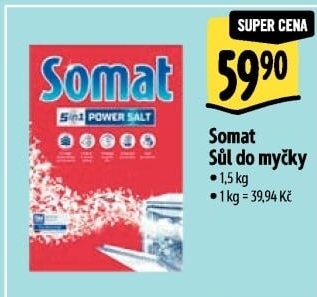 Sůl do myčky Somat