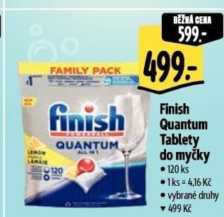 Tablety do myčky Quantum Finish