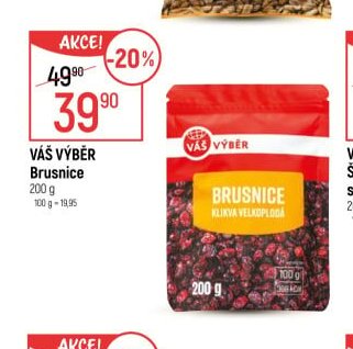 Váš Výběr Brusnice 200g