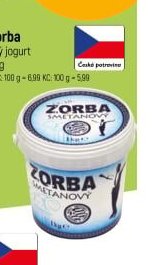 Zorba bílý jogurt