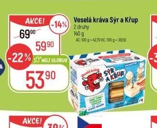 Veselá kráva Sýr a Křup